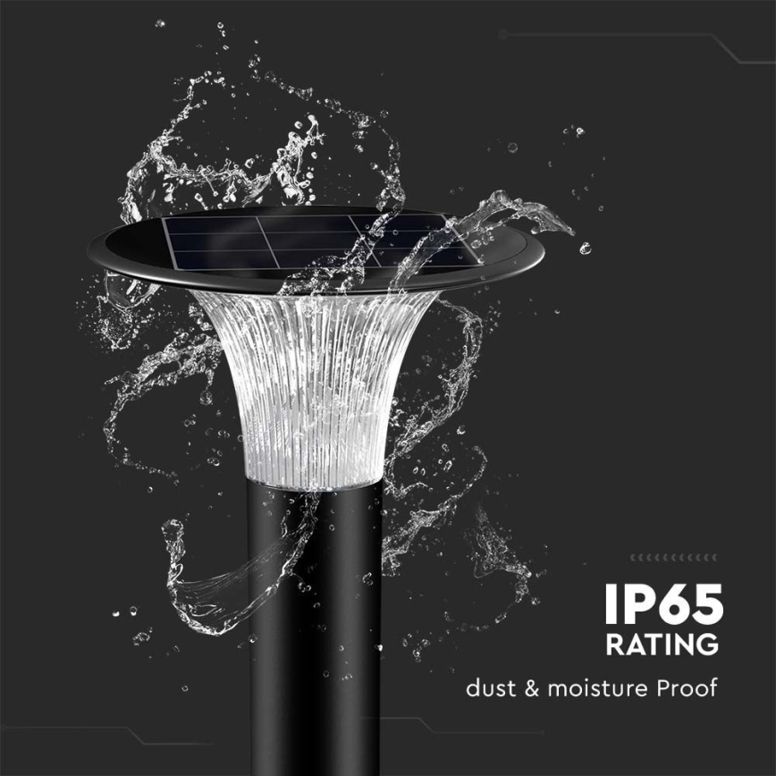 LED Solarna svetilka s senzorjem LED/15W/3,2V 4000K/6000K IP65 6000 mAh