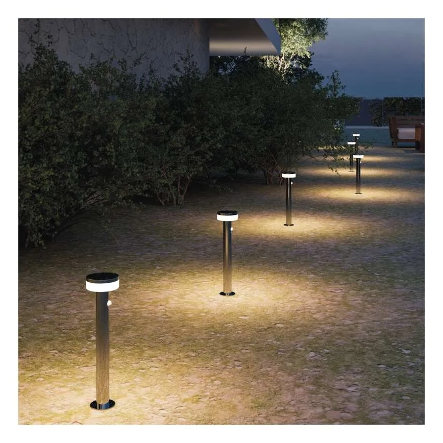LED Solarna svetilka s senzorjem LED/2W/3,7V 1200 mAh IP44 50 cm