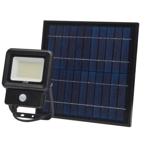 LED Solarna svetilka s senzorjem LED/30W/3,7V 6500K IP65