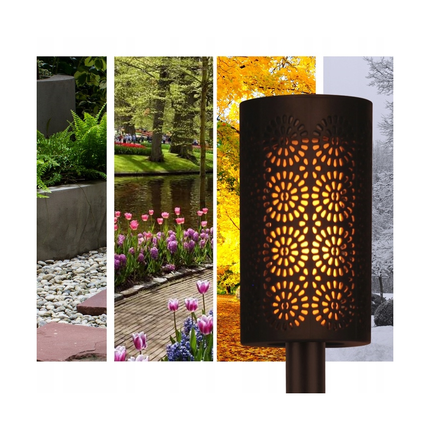 LED Solarna svetilka s senzorjem mraka LED/2V IP44