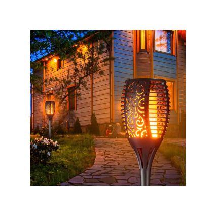 LED Solarna svetilka s senzorjem za mrak LED/1,2W/1,2V 600 mAh IP44