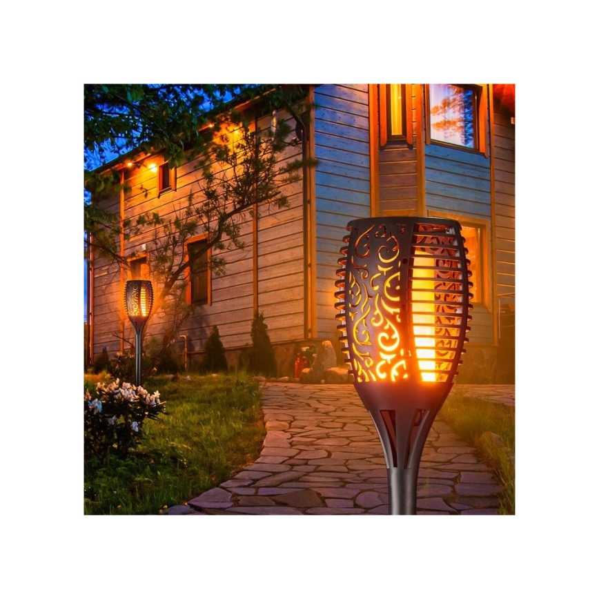 LED Solarna svetilka s senzorjem za mrak LED/1,2W/1,2V 600 mAh IP44