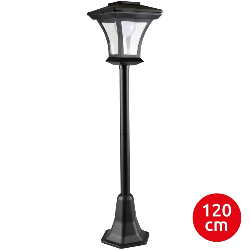 LED Solarna svetilka TIRANA LED/1,6W/1,2V 600 mAh IP44 črna