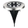 LED Solarna svetilka za dovozno pot SOLLY LED/1,2V 6500K pr. 11,5 cm 300 mAh IP44 mat krom