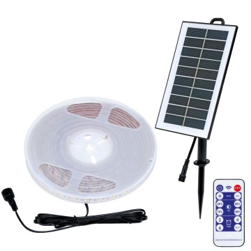 LED Solarna trak 3,7V 2400 mAh 5 m IP65