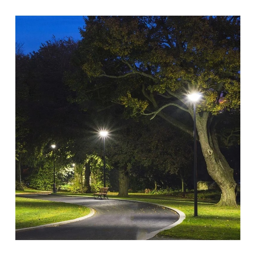 LED Solarna ulična svetilka s senzorjem LED/10W/3,2V 6500K IP65 25000 mAh + Daljinski upravljalnik
