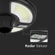 LED Solarna ulična svetilka s senzorjem LED/10W/3,2V 6500K IP65 + Daljinski upravljalnik