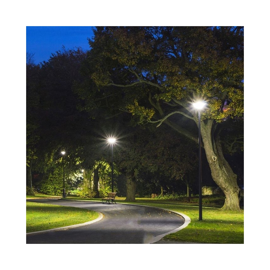 LED Solarna ulična svetilka s senzorjem LED/10W/3,2V IP65 4000K + Daljinski upravljalnik