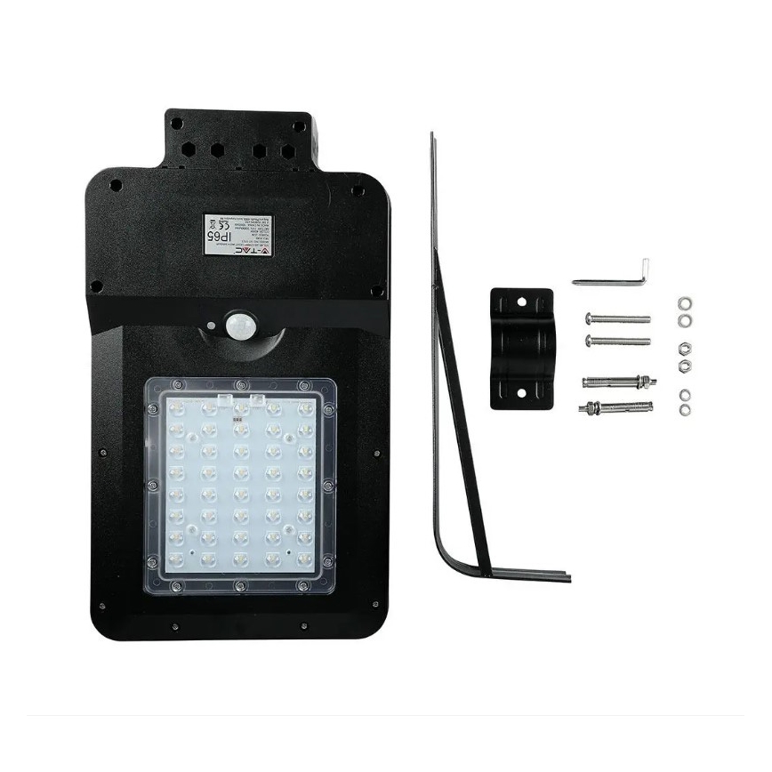 LED Solarna ulična svetilka s senzorjem LED/15W/7,4V 4000K IP65 10800 mAh