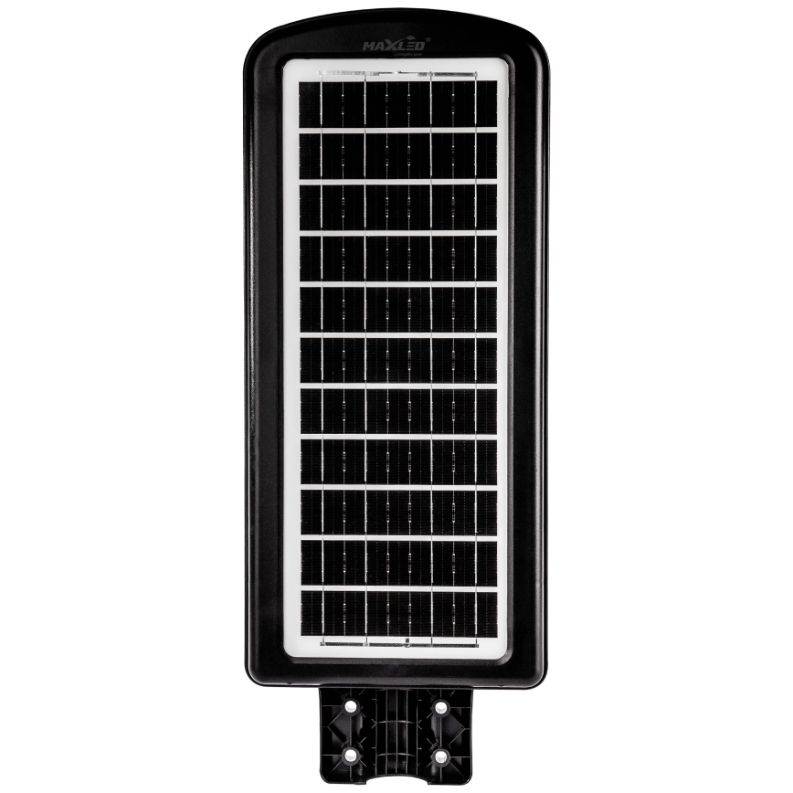LED Zatemnitvena solarna ulica svetilka s senzorjem LED/240W/6V 6500K IP65 črna + Daljinski upravljalnik