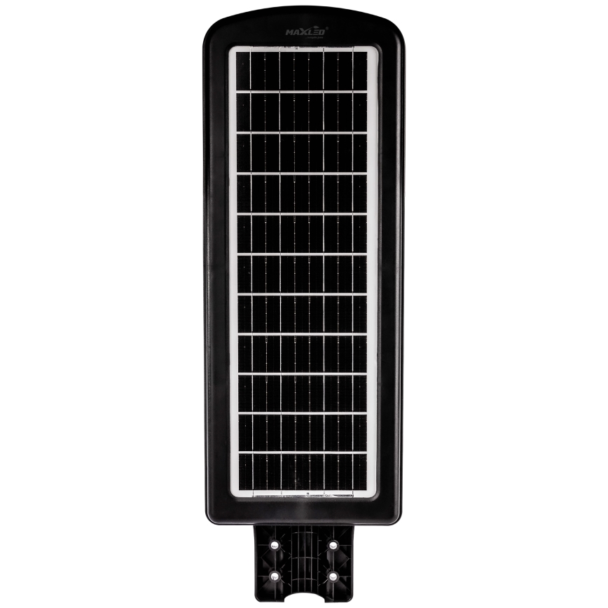LED Zatemnitvena solarna ulica svetilka s senzorjem LED/300W/6V 6500K IP65 črna + Daljinski upravljalnik