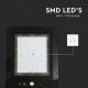 LED Solarna ulična svetilka s senzorjem LED/40W/9,6V IP65 6000K + Daljinski upravljalnik
