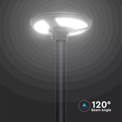 LED Solarna ulična svetilka s senzorjem LED/7,5W/3,2V IP65 4000K 15000 mAh + Daljinski upravljalnik