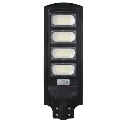 LED Solarna ulična svetilka s senzorjem STREET LED/15W/3,2V 15000 mAh IP65 + Daljinski upravljalnik