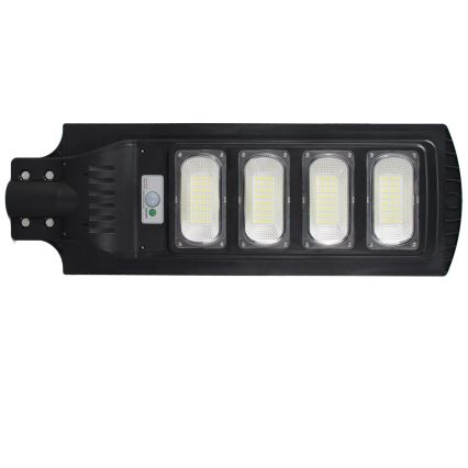 LED Solarna ulična svetilka s senzorjem STREET LED/15W/3,2V 15000 mAh IP65 + Daljinski upravljalnik