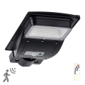 LED Solarna ulična svetilka s senzorjem STREET LED/3W/3,2V 5000 mAh IP65 + Daljinski upravljalnik