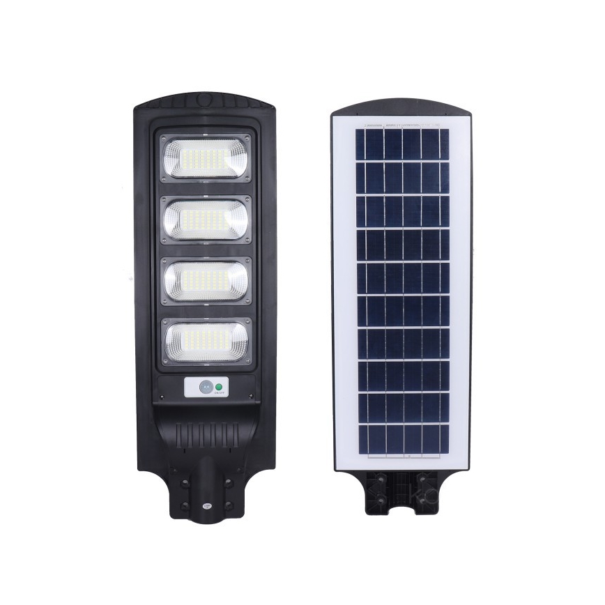 LED zatemnjevalna sončna ulična svetilka s senzorjem URBI LED/11W/3,2V 6500K 15000 mAh IP54 + daljinski upravljalnik