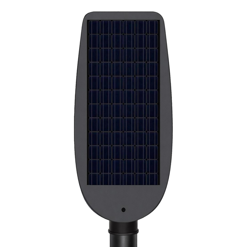 LED sončna ulična svetilka VENICE s senzorjem, z možnostjo zatemnitve LED/100W/3,2V 6000 mAh IP65 črna + daljinski upravljalnik