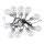 LED Solarna veriga 10xLED/1W/1,2V 1xAA 2 m IP44 3000K 300 mAh