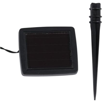 LED Solarna veriga 10xLED/1W/1,2V 1xAA 2 m IP44 3000K 300 mAh