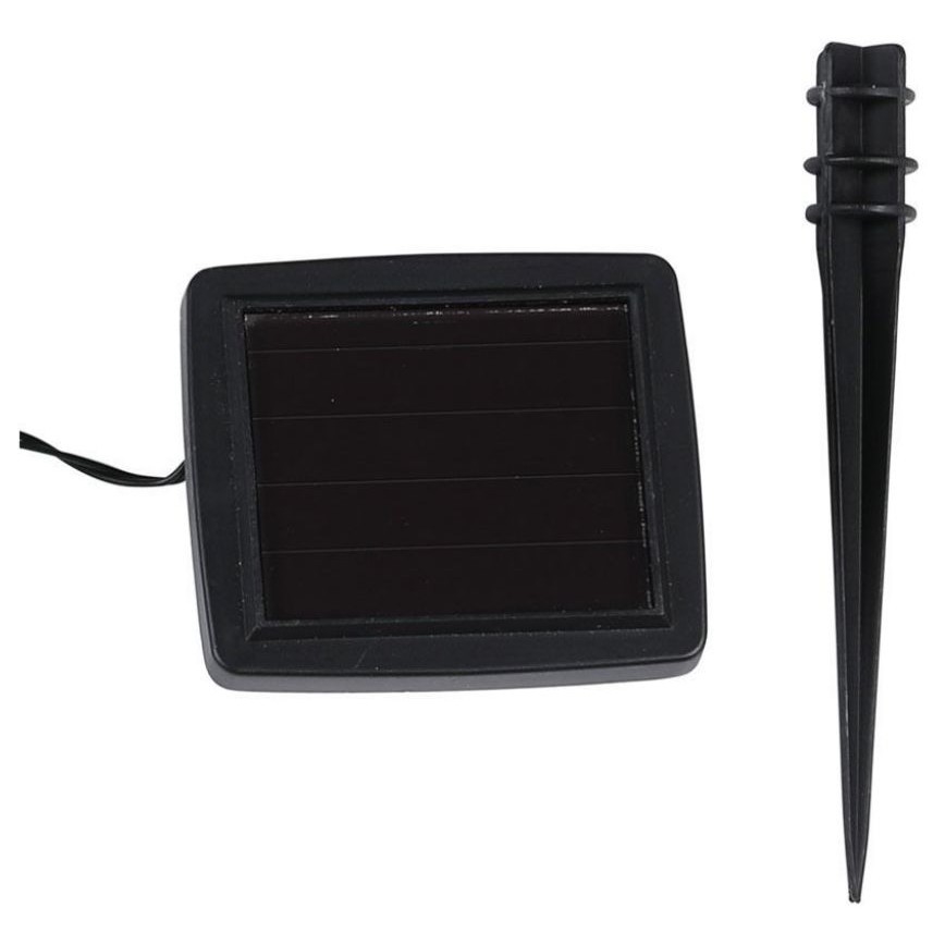 LED Solarna veriga 10xLED/1W/1,2V 1xAA 2 m IP44 3000K 300 mAh