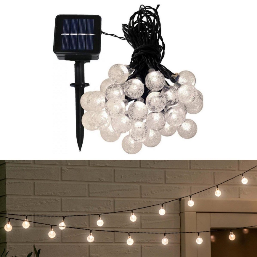 LED Solarna veriga 6,9m 50xLED/1,2V