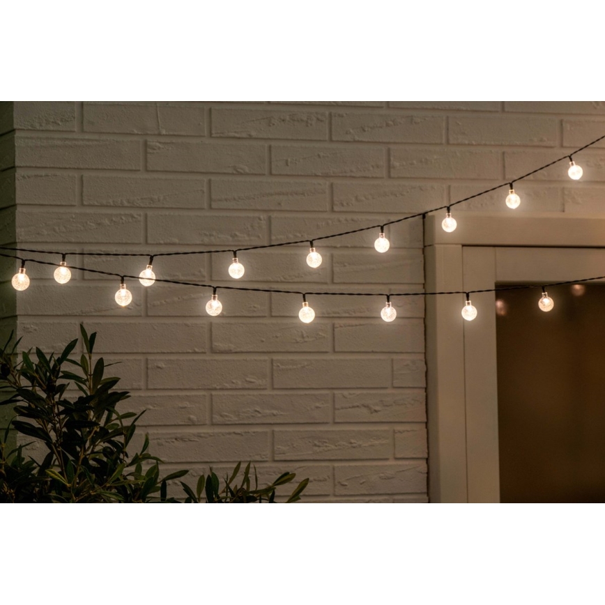 LED Solarna veriga 6,9m 50xLED/1,2V