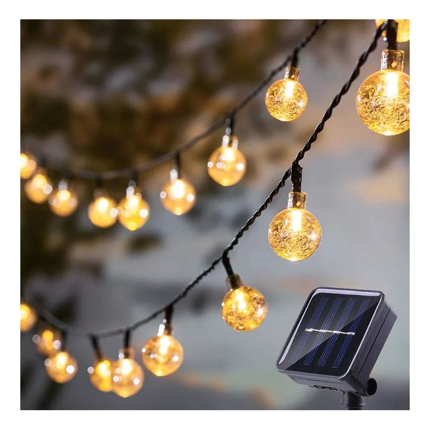 LED Solarna veriga 6,9m 50xLED/1,2V
