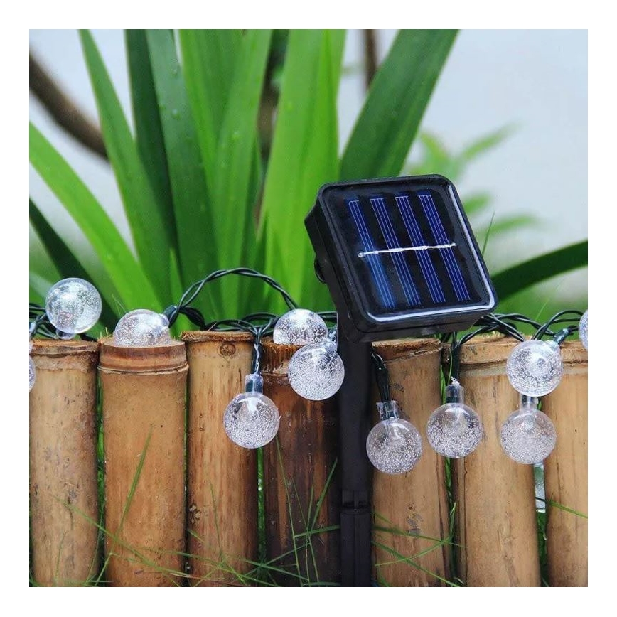 LED Solarna veriga 6,9m 50xLED/1,2V