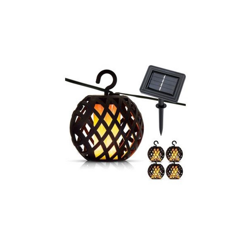 LED Solarna veriga 60xLED/2m IP44