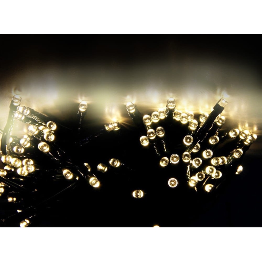 LED Solarna veriga SHINE 200xLED/1,2V 600 mAh 21,9 m IP44