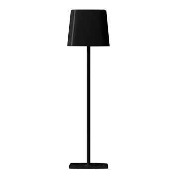 LED Solarna zatemnitvena magnetna polnilna namizna svetilka na dotik LED/5W/5V 3000-6000K 3600 mAh IP65 črna