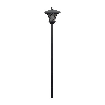 LED Solarna zunanja svetilka 3v1 LED/1,2V IP44 črna