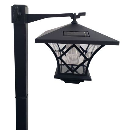 LED Solarna zunanja svetilka 3v1 LED/1,2V IP44 črna