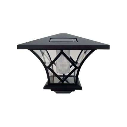 LED Solarna zunanja svetilka 3v1 LED/1,2V IP44 črna