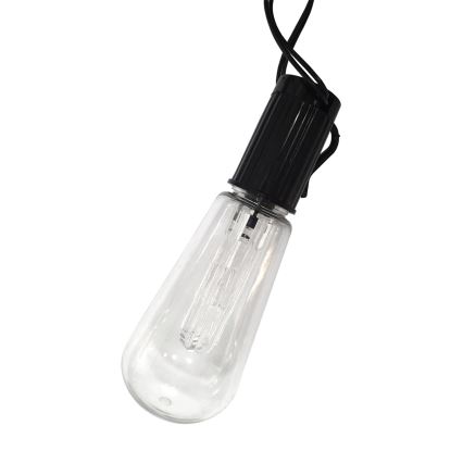 LED Solarna zunanja veriga 10xLED/1,2V 2,2 m IP44