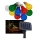 LED Solarna zunanja veriga 10xLED/1,2V 300 mAh 2,2 m IP44 multicolor