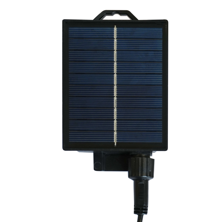 LED Solarna zunanja veriga PARTY 10xE27/3,7V 10 m IP44 + Daljinski upravljalnik