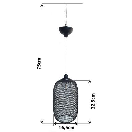 LED Solarni lestenec na vrvici MEGGY 1,2V 200 mAh IP44