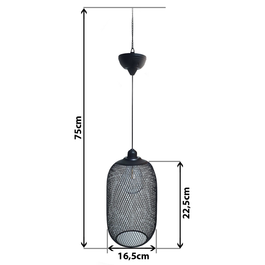 LED Solarni lestenec na vrvici MEGGY 1,2V 200 mAh IP44