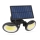 LED Solarni reflektor s senzorjem 2xLED/4W/5V IP65