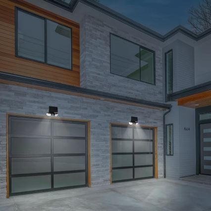LED Solarni reflektor s senzorjem 2xLED/4W/5V IP65