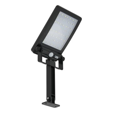 LED solarni reflektor s senzorjem ADIK LED/1,2W/3,7V 1200 mAh 6500K IP44