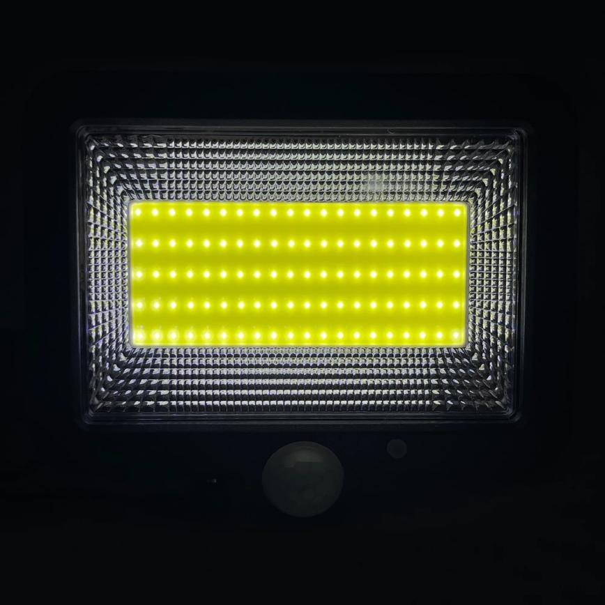 LED Solarni reflektor s senzorjem DUO LED/1W/3,7V 1200 mAh IP44