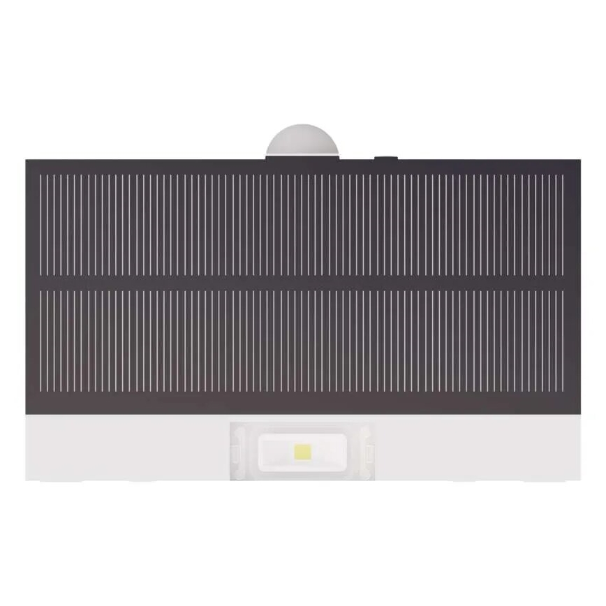 LED Solarni reflektor s senzorjem gibanja LED/3,7V 1200mAh 4000K IP65 bela