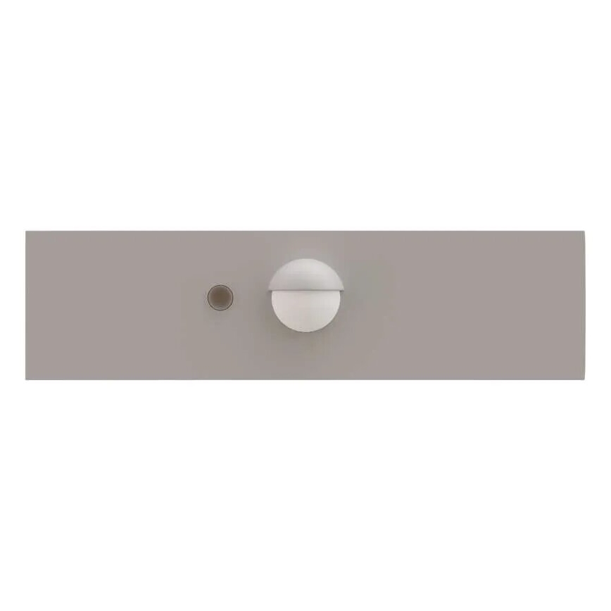 LED Solarni reflektor s senzorjem gibanja LED/3,7V 1200mAh 4000K IP65 bela