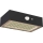 LED Solarni reflektor s senzorjem gibanja LED/3,7V 1200mAh 4000K IP65 črna
