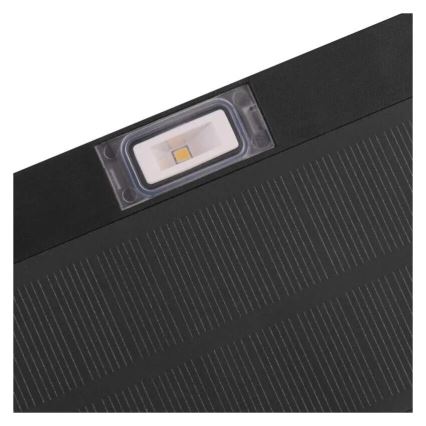 LED Solarni reflektor s senzorjem gibanja LED/3,7V 1200mAh 4000K IP65 črna