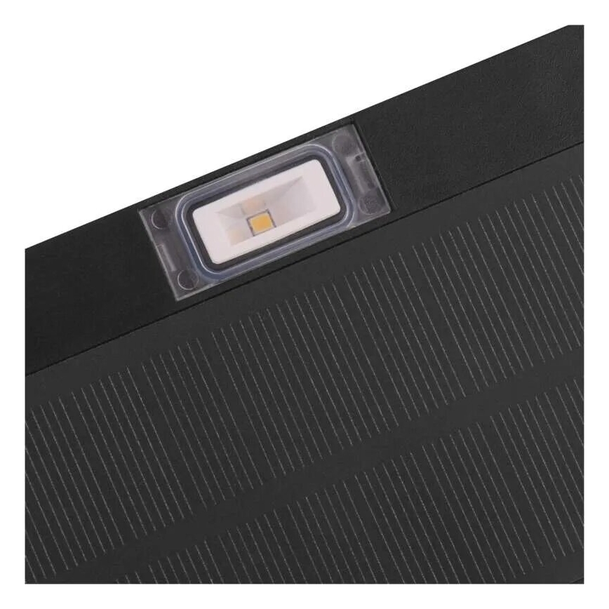 LED Solarni reflektor s senzorjem gibanja LED/3,7V 1200mAh 4000K IP65 črna
