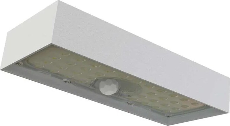 LED Solarni reflektor s senzorjem gibanja LED/3,7V 3000mAh 4000K IP65 bela